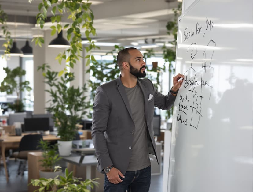 Muslim Man Entrepreneur Modern - ai for growth (smb scaling) insights