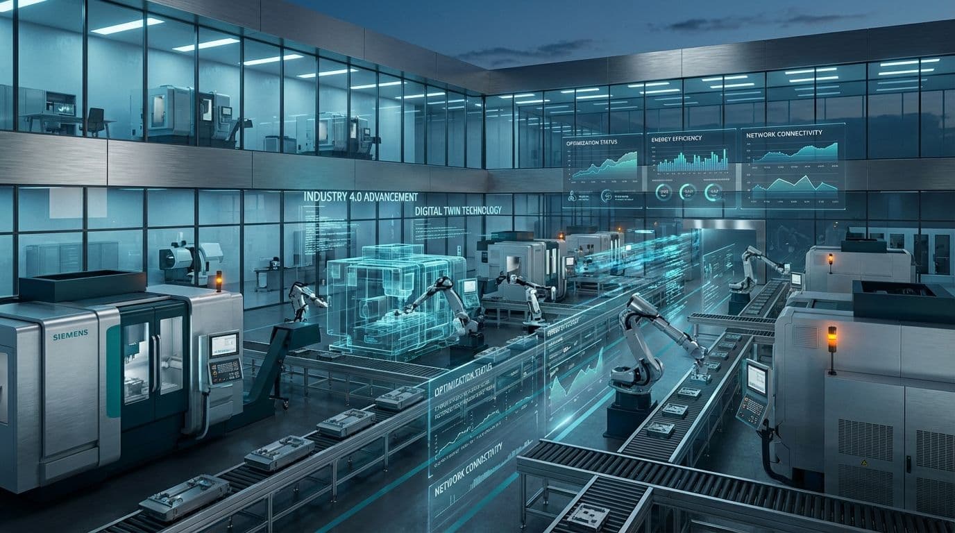 Siemens Manufacturing AI Digital Twins
