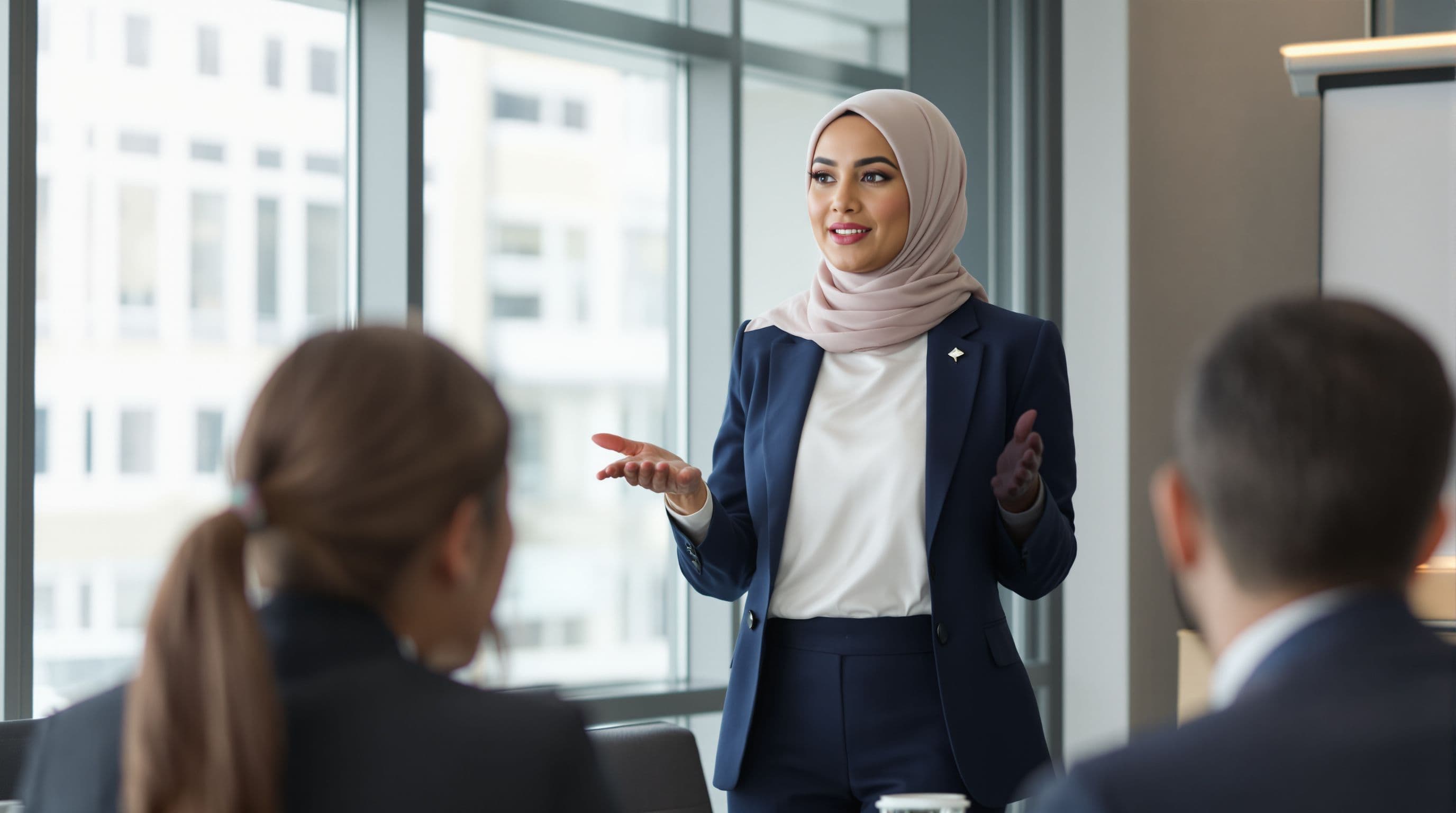 Muslim Woman Consultant Hijab - ai readiness & strategy insights