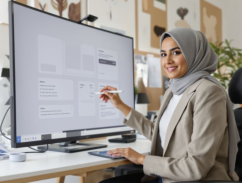 Pakistani Woman Ux Designer - ai use-case playbooks insights