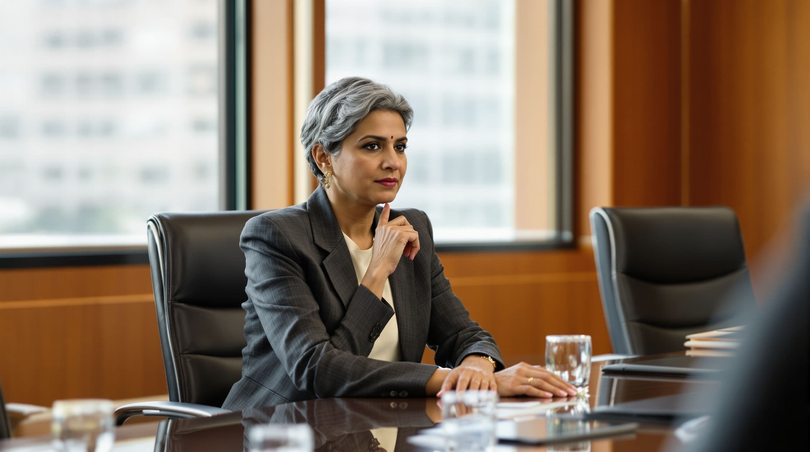 Indian Woman Boardroom - ai governance & risk management insights