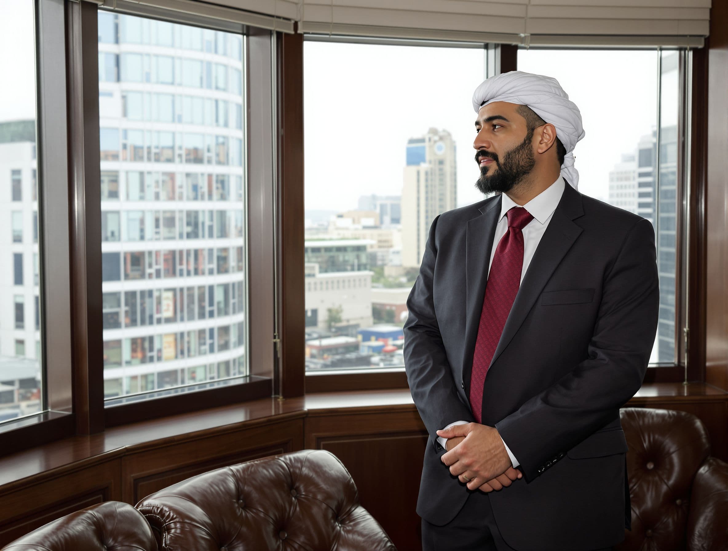 Muslim Man Lawyer Formal - ai governance & risk management insights