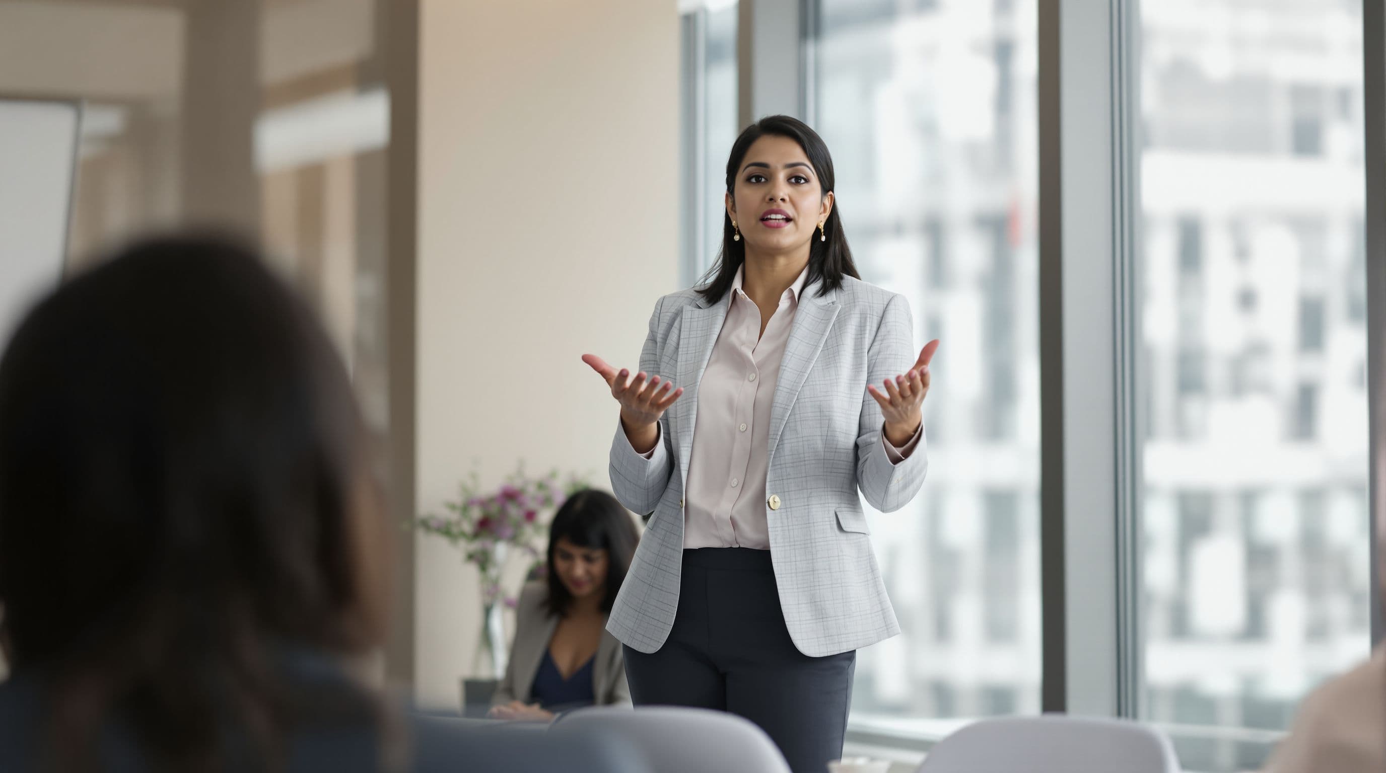 Indian Woman Consultant Presentation - ai readiness & strategy insights