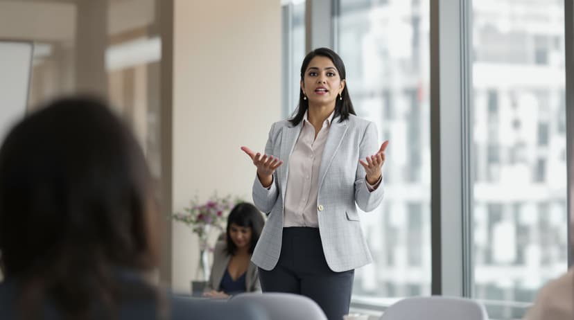 Indian Woman Consultant Presentation - ai readiness & strategy insights