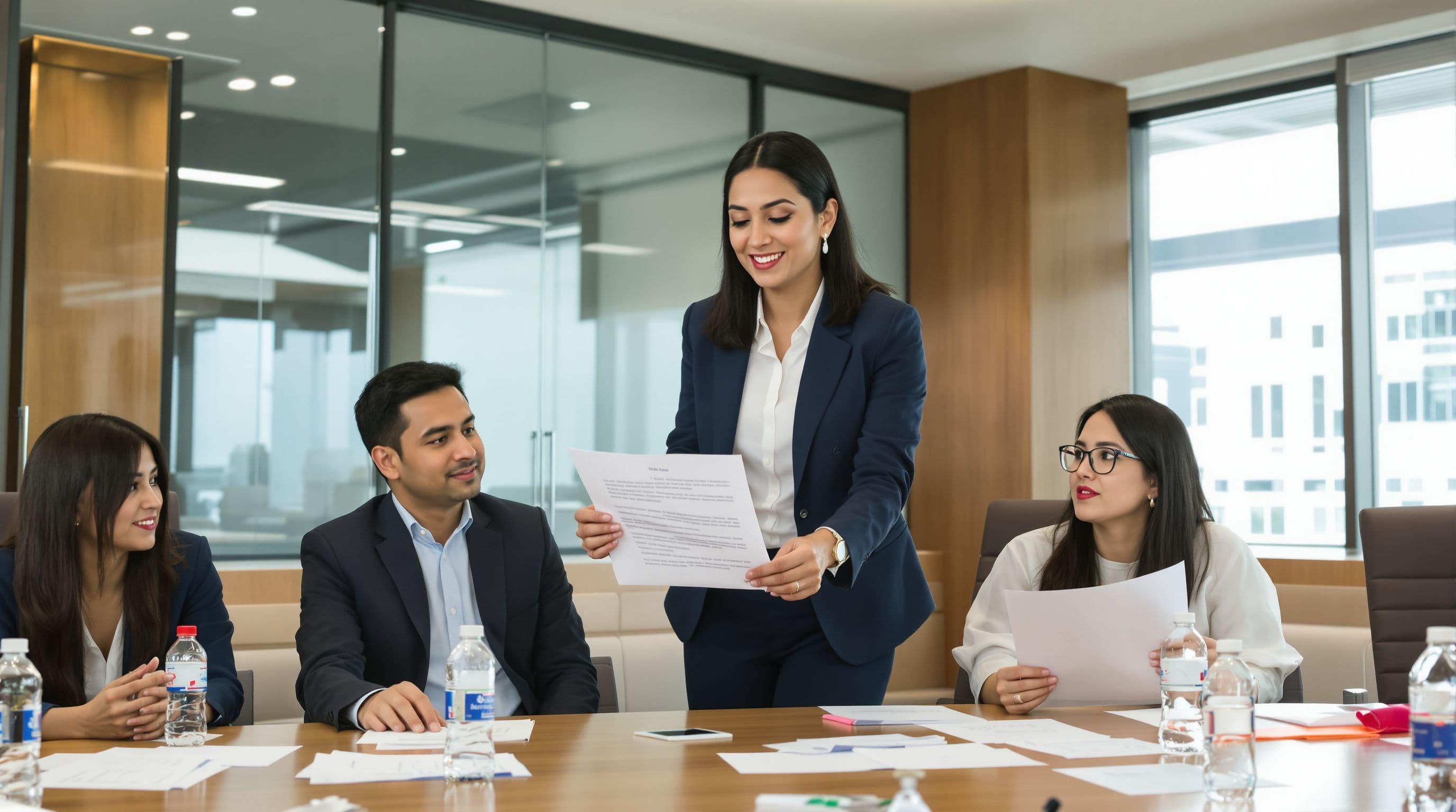 Indian Team Collaboration - ai change management & training insights