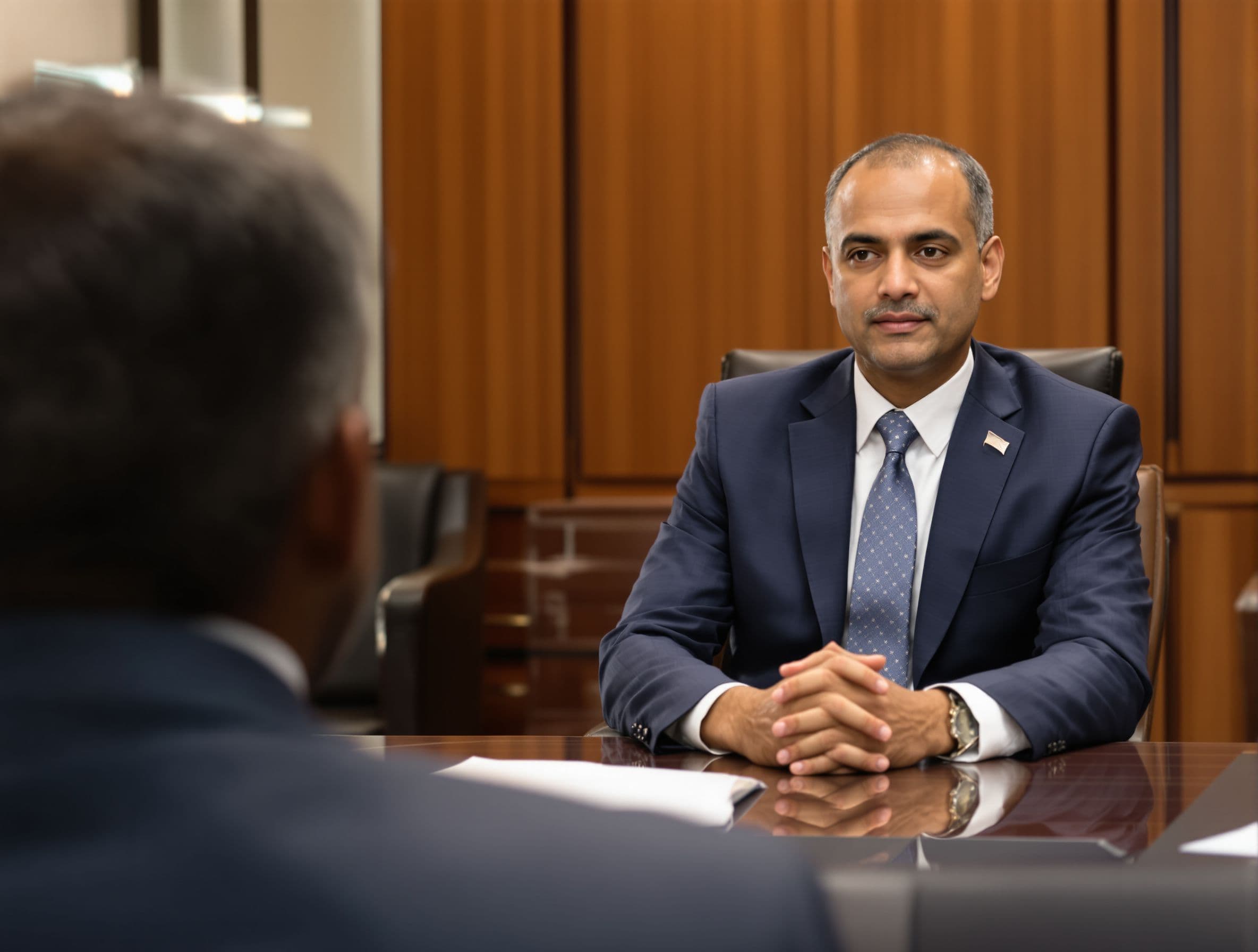 Indian Man Banker - ai use-case playbooks insights